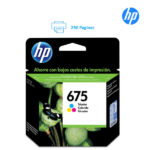 Tinta HP 675 CN691AL Tricolor Original