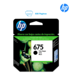 Tinta HP 675 CN690AL Negra Original
