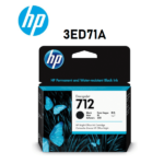 TINTA HP 712A NEGRO 3ED71A 80ML ORIGINAL