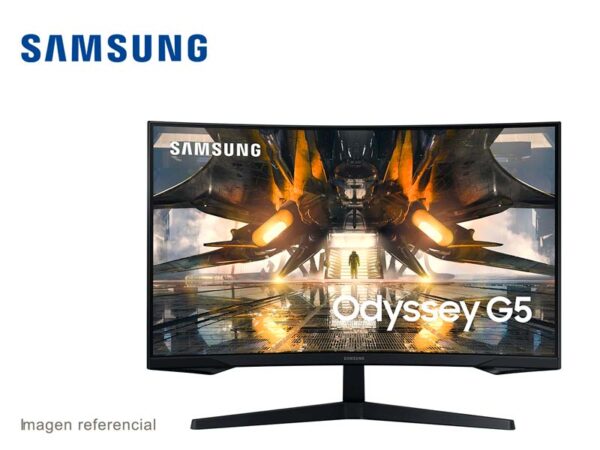 Monitor Gaming Samsung Odyssey G5 LS32AG550ELXPE 32″ Curvo QHD 165Hz/1ms