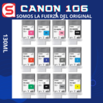 Kit de Tinta Canon Pfi 106 de 12 Colores 130Ml