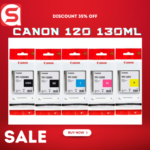 Canon Tinta PFI-120M Magenta, CYAN, YELLOW, MBK, BK130ml / PlotterStore