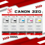 Tintas Canon PFI-320MBK PFI-320BK PFI-320C PFI-320M PFI-320Y 300ml
