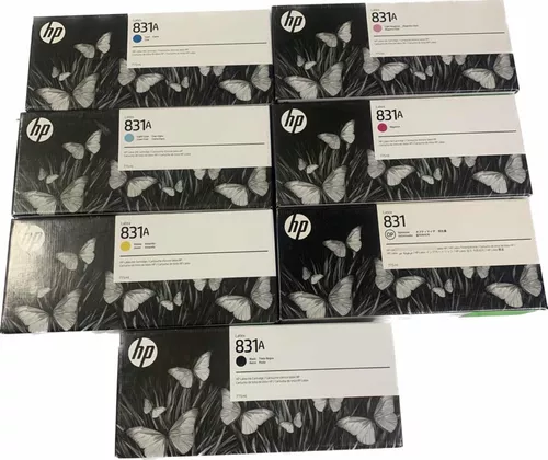 D_NQ_NP_683791-MLA71463698018_092023-O Tinta hp latex 831A CZ683A / CZ682A MATTE BLAK - Imagen 1
