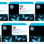 Cartuchos HP 761 Cyan 400ml para DesignJet T7100 CM994A MAGENTA, YELLOW MATTE BLAK