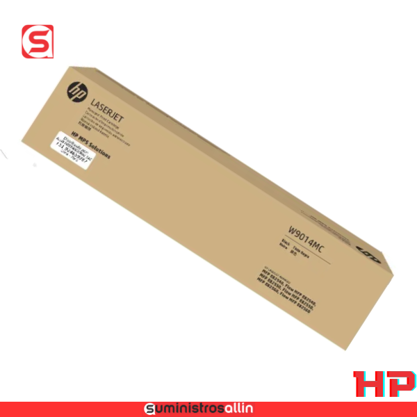 HPW9014MC Cartucho de tóner HP W9014MC Negro 69.000 Páginas, LaserJet Manajet E82560 - Imagen 1