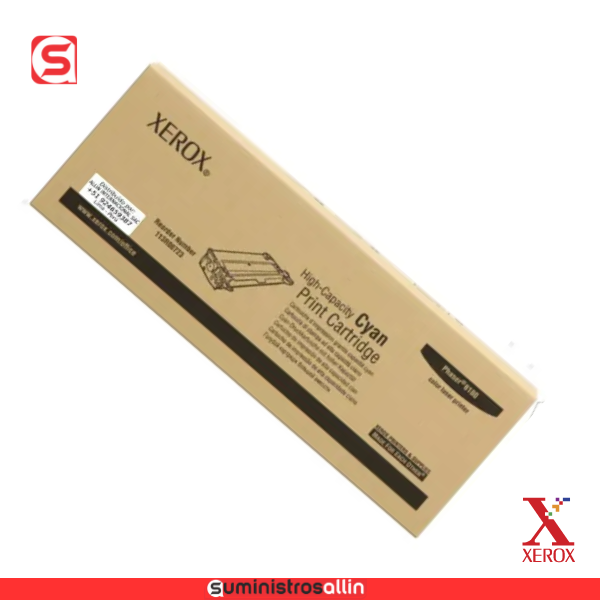 xerox 6180 c Tóner 113R00723 Xerox Cian - Imagen 1
