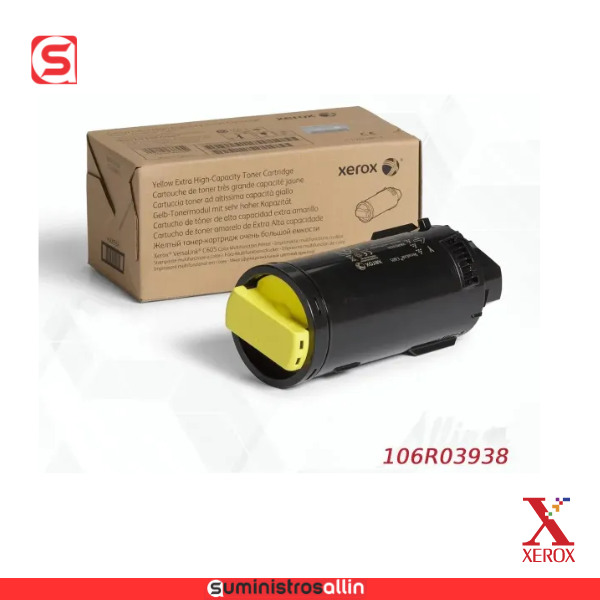 xerox B605 Y Tóner 106R03938 Xerox Amarillo - Imagen 1