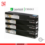 Kit Tóner C950X2 Lexmark C950X2CG, C950X2MG, C950X2YG, C950X2KG