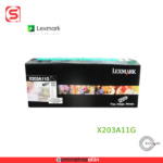 Tóner X203A11G Lexmark X204