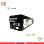 Tóner X950X2KG Lexmark X95x Negro