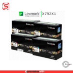 Kit de Tóner X792X1 Lexmark X792X1CG, X792X1YG, X792X1MG, X792X1KG