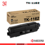 Cartucho de Tóner Kyocera TK-1162 Negro, 7.200 Páginas