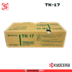 Cartucho de Tóner Kyocera TK-17 Negro, 7.200 Páginas