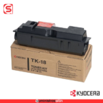 Cartucho de Tóner Kyocera TK-18 Negro, 7.200 Páginas