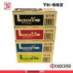 Tóner Kyocera TK-552K Negro, magenta, cyan, yellow 7.000 Páginas