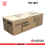 Cartucho de Tóner Kyocera TK-67 Negro, 20.000 Páginas