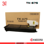 Cartucho de Tóner Kyocera TK-675 Negro, 47.000 Páginas