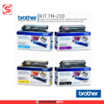 Kit de Tóner Brother TN-210 yellow, megenta, cyan, blak para DCP-9010CN