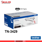 Cartucho de Tóner Brother TN-3429 Negro 3.000 Páginas