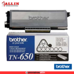Cartucho de Tóner Brother TN-650 Negro, 8.000 Páginas