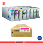 Tinta Epson T624300 Magenta, cyen, yellow, negra T6243, 950Ml