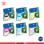 Tinta Epson T082620-AL Magenta, negra, yellow, cean, magenta claro 82,