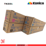 TONER KONICA MINOLTA TN-321K A33K190 COLOR negra, cyan, yellon, magenta  CAJA X 01 UNIDAD