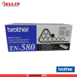 Cartucho de Tóner Brother TN-580 Negro, 7.000 Páginas