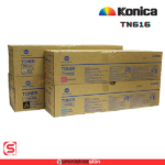 TONER KONICA MINOLTA TN-616 A1U9350 COLOR Magenta, yellow, cyan, negra  POLIMERIZADO