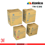 Konica Minolta BizHub C35 Cartuchos de tóner - Negro, Cian, Magenta, Amarillo