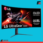 Monitor Gaming LG 44.5" UltraGear 45GR95QE-B, Curva (800R) (3440x1400), Panel OLED