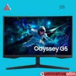 Monitor Samsung Odyssey G5 27" QHD (2560 x 1440), 1 x HDMI 2.0, 1 x DP 1.2, 1 x Audífono