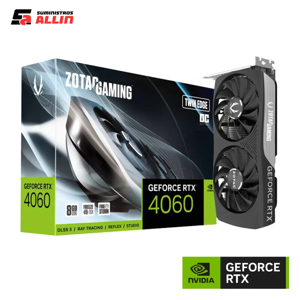 ZOTAC GAMING GeForce RTX 4060 8GB Twin Edge OC