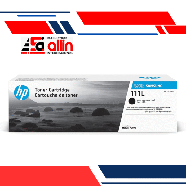 HP Laser Toner Cartridge 111L Black Replaces Samsung MLT-D111L
