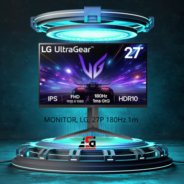 MONITOR, LG, 27P 180Hz 1ms IPS PIVOT 27GS65F