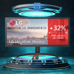 MONITOR, LG, 26WQ500-B 25.7P IPS sRGB 98% ULTRAWIDE