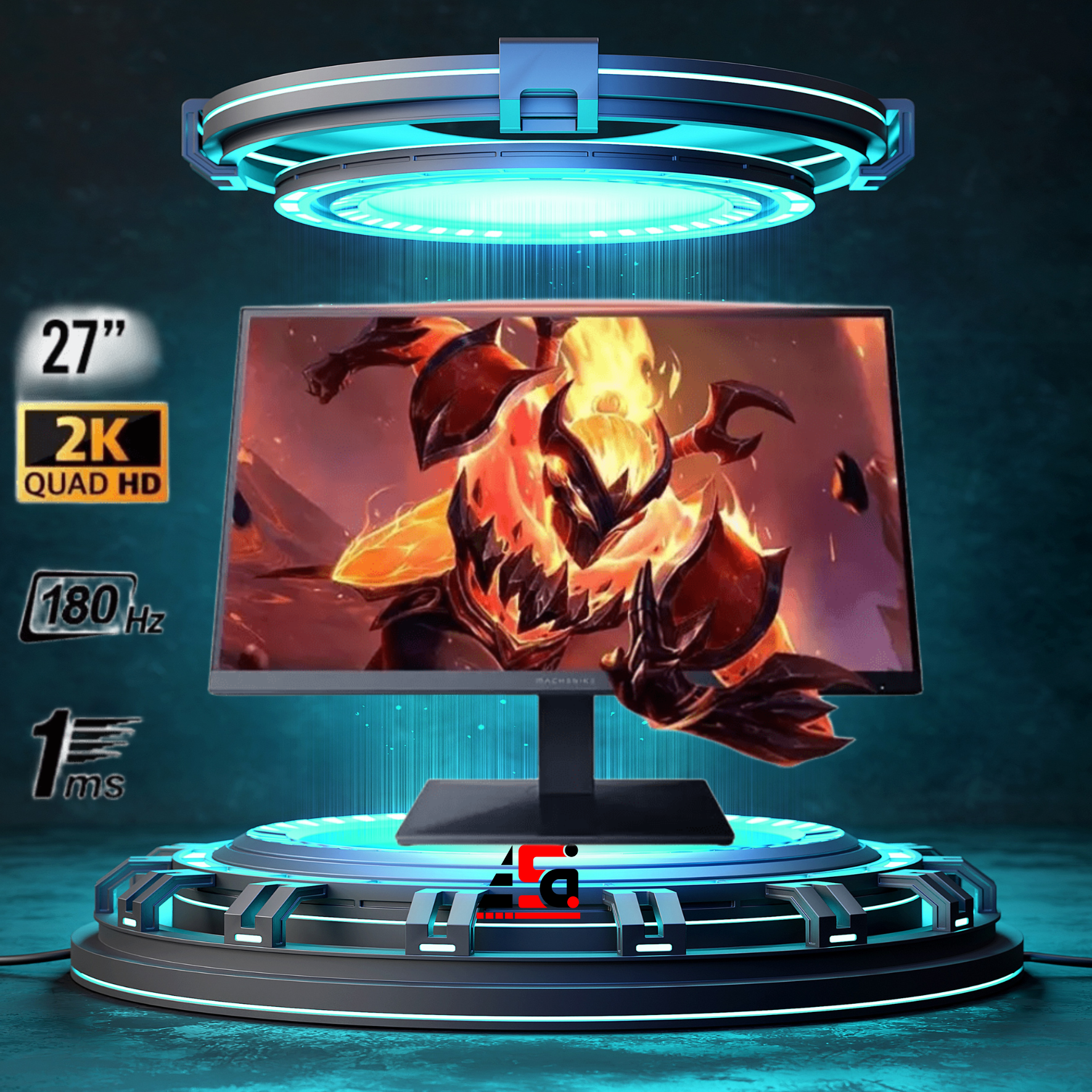 MONI 22 MONITOR GAMER, MACHENIKE, MZQ27 2K180Hz - Imagen 1