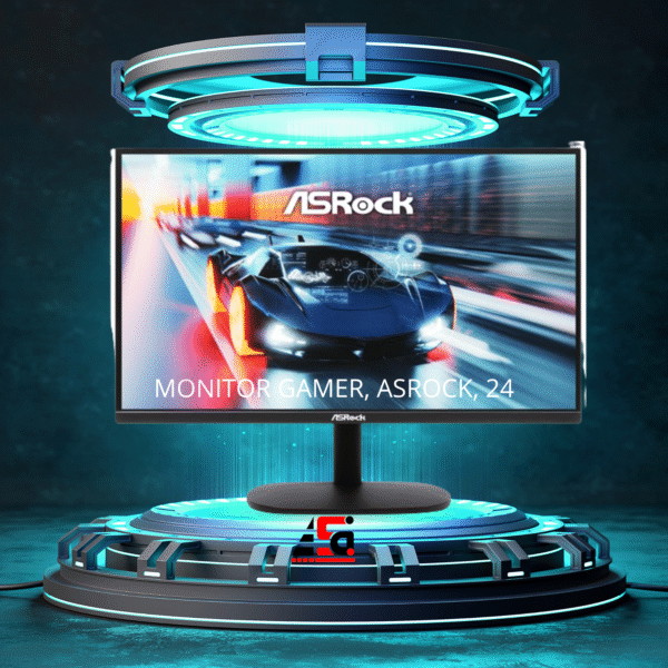 MONITOR GAMER, ASROCK, 24.5 FHD IPS 100Hz 1ms FREESYNC CL25CFF CHALLENGER
