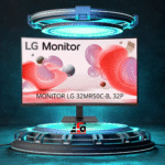 MONITOR LG 32MR50C-B, 32P CURVO VA, FHD, 100HZ, 5MS, FREESYNC