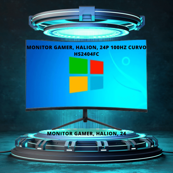 MONITOR GAMER, HALION, 24P 100HZ CURVO HS2404FC